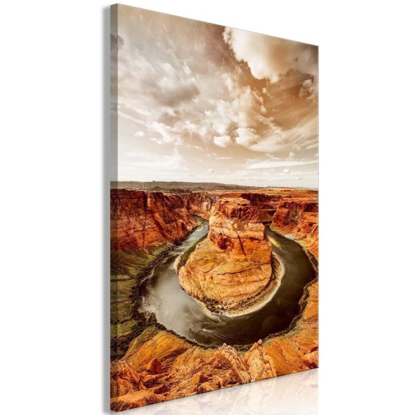 Canvas Print - Rustic Landscape (1 Part) Vertical - Image 2