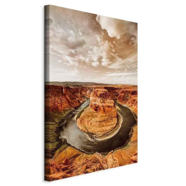 Canvas Print - Rustic Landscape (1 Part) Vertical