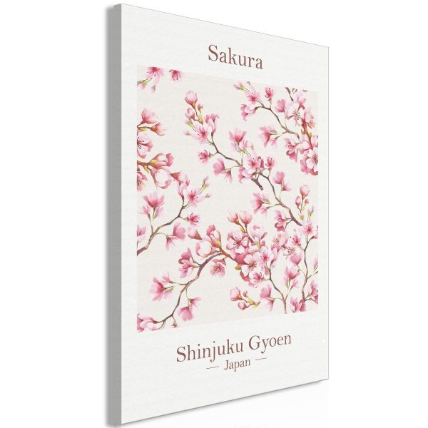 Canvas Print - Sakura (1 Part) Vertical