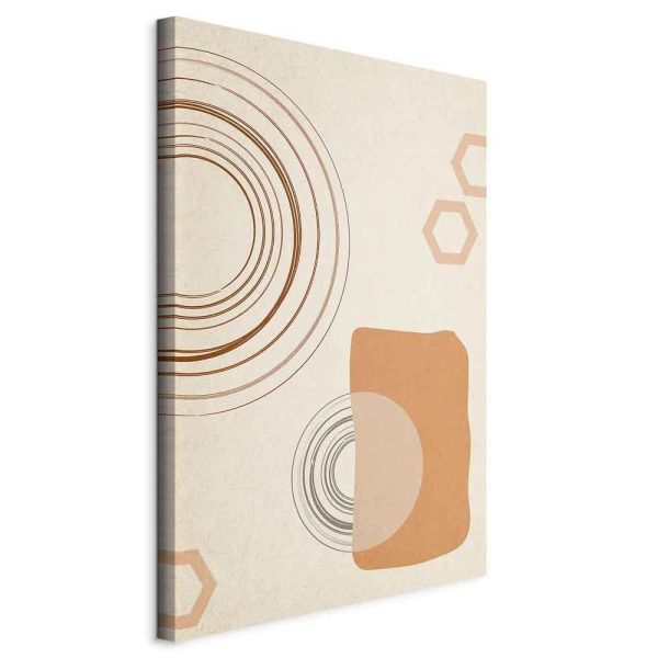 Canvas Print - Sand Castles (1 Part) Vertical