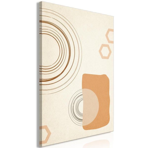 Canvas Print - Sand Castles (1 Part) Vertical