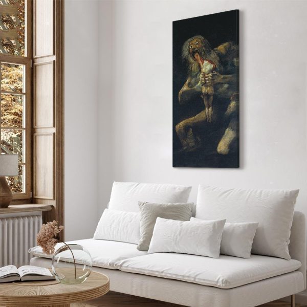 Canvas Print - Saturn Devouring His Son