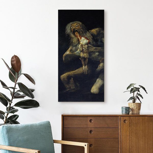 Canvas Print - Saturn Devouring His Son