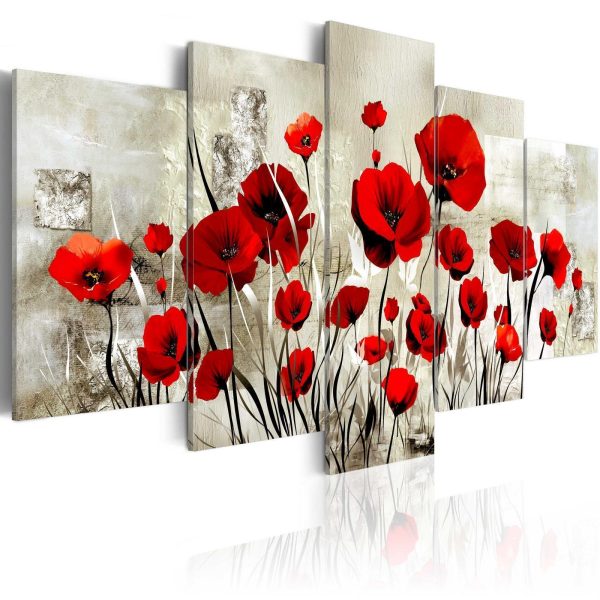 Canvas Print - Scarlet Field - Image 2