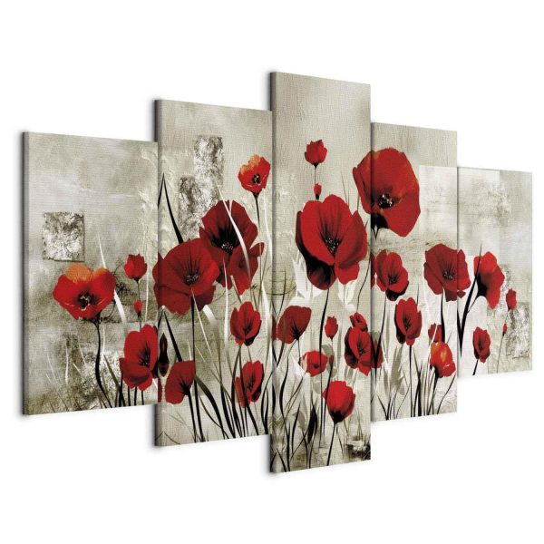 Canvas Print - Scarlet Field