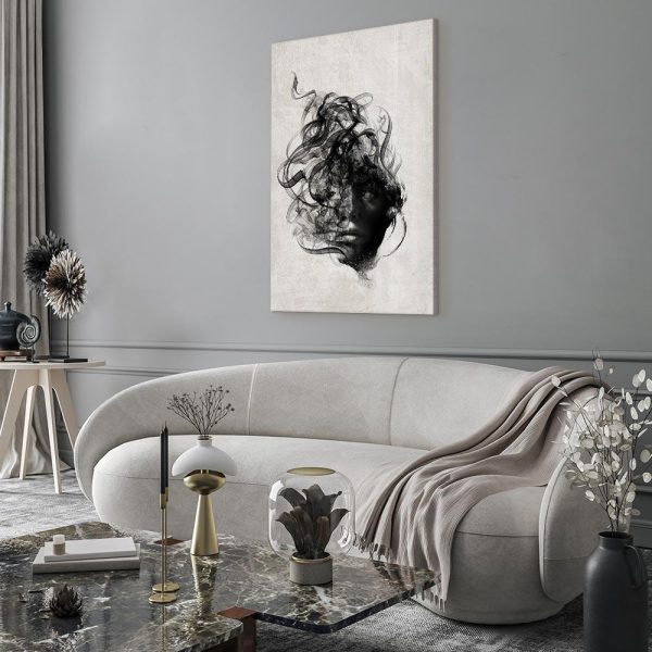 Canvas Print - Scattered Thoughts (1 Part) Vertical