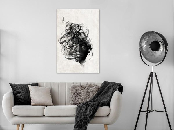 Canvas Print - Scattered Thoughts (1 Part) Vertical