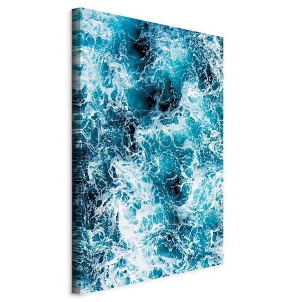 Canvas Print - Sea Currents (1 Part) Vertical