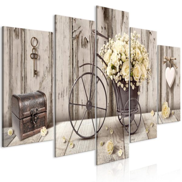 Canvas Print - Secret Bouquet (5 Parts) Wide - Image 2