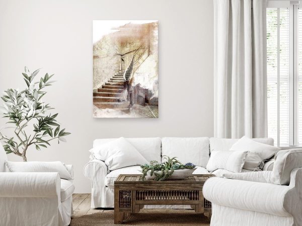 Canvas Print - Secret Stairs (1 Part) Vertical