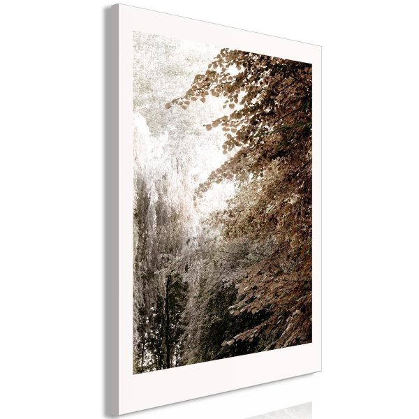Canvas Print - Sepia Park (1 Part) Vertical