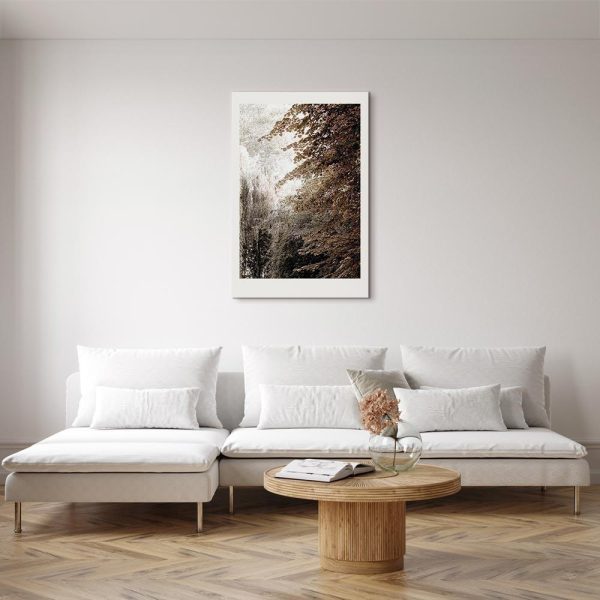 Canvas Print - Sepia Park (1 Part) Vertical
