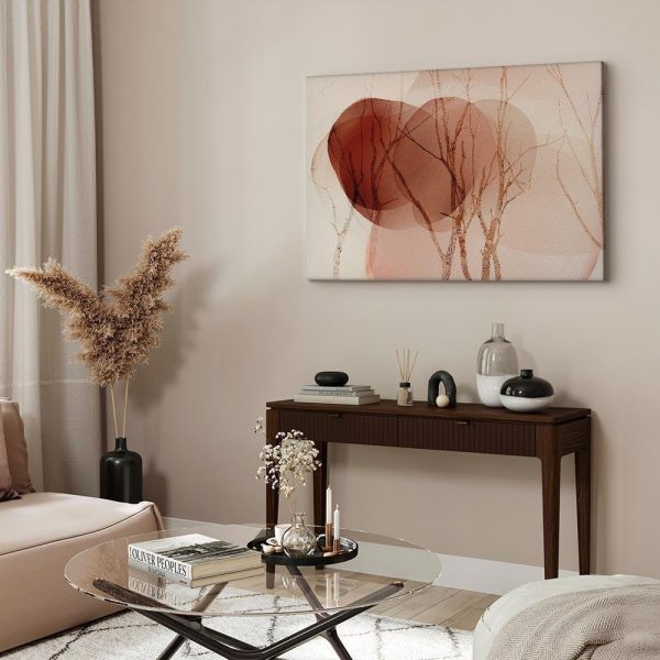 Canvas Print - Setting Glow (1 Part) Wide