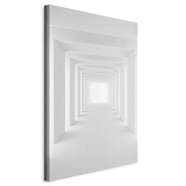 Canvas Print - Shadow Tunnel (1 Part) Vertical