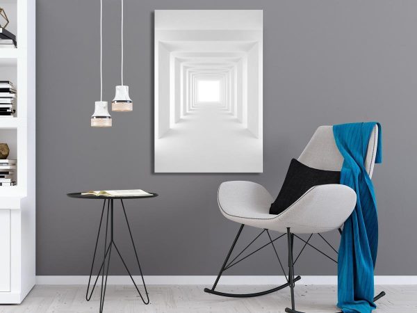 Canvas Print - Shadow Tunnel (1 Part) Vertical