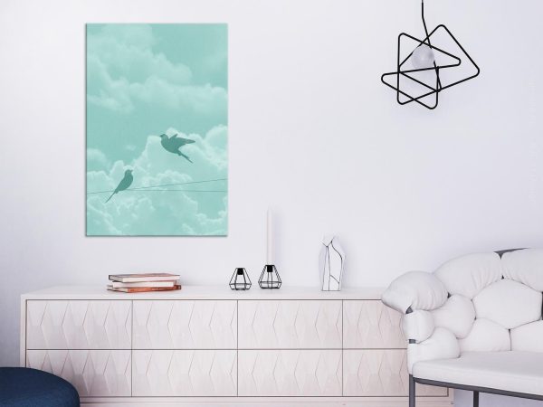 Canvas Print - Shadow of Flight (1 Part) Vertical - Image 2