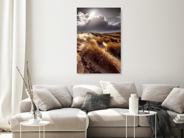 Canvas Print - Shivering Whispers (1 Part) Vertical - Image 2