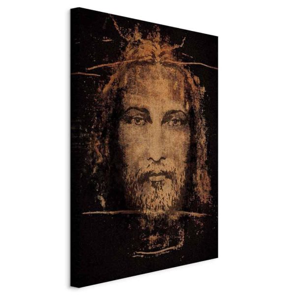 Canvas Print - Shroud of Turin (1 Part) Vertical