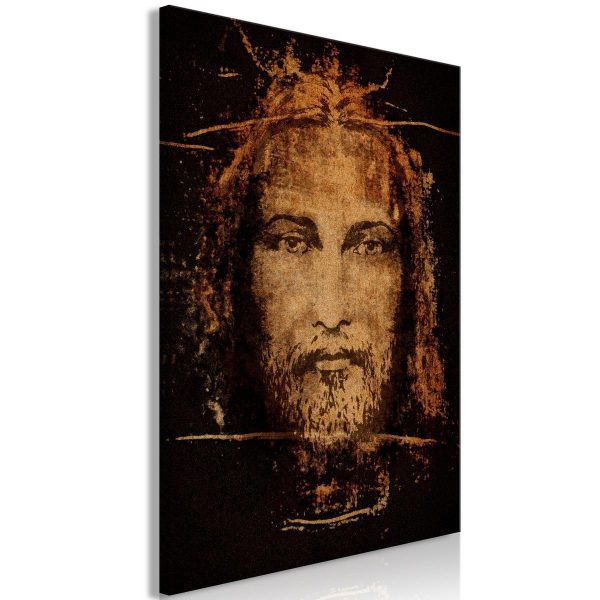 Canvas Print - Shroud of Turin (1 Part) Vertical