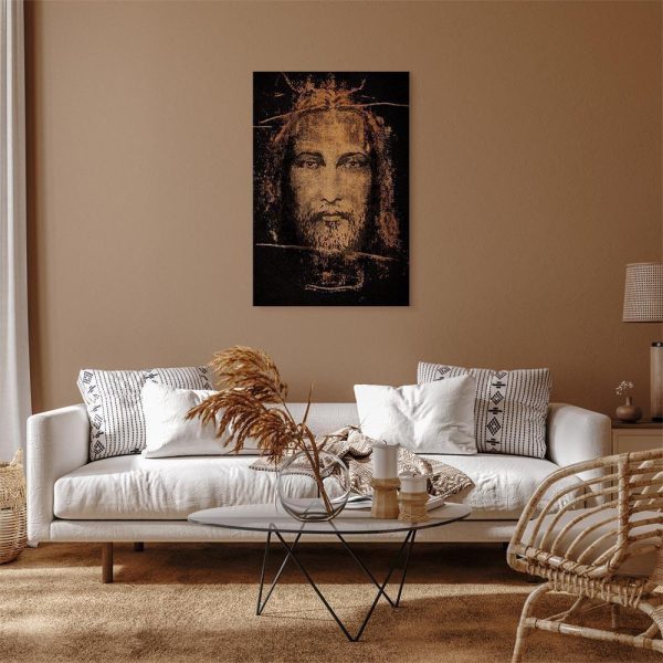 Canvas Print - Shroud of Turin (1 Part) Vertical