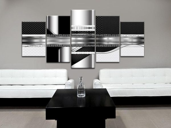 Canvas Print - Silver Cut
