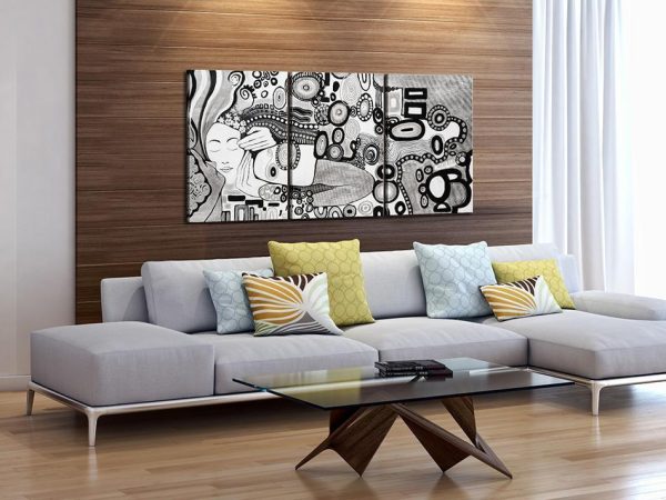 Canvas Print - Silver Kiss