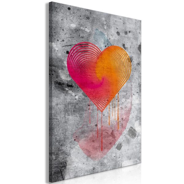 Canvas Print - Sincere Confession (1 Part) Vertical