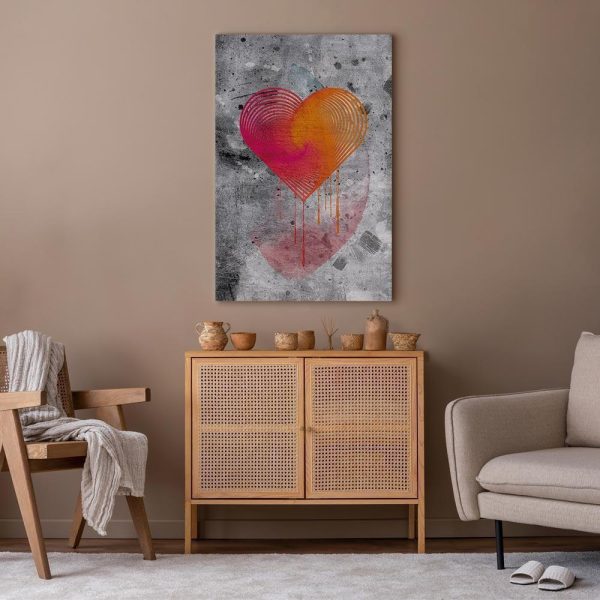 Canvas Print - Sincere Confession (1 Part) Vertical