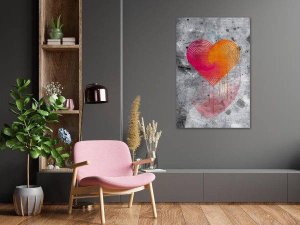 Canvas Print - Sincere Confession (1 Part) Vertical