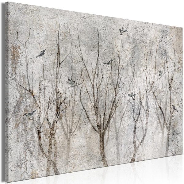 Canvas Print - Singing in the Forest (1 Part) Wide