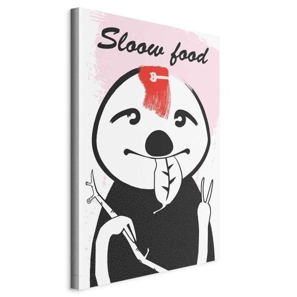 Canvas Print - Sloth Trendsetter (1 Part) Vertical