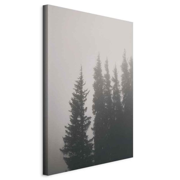 Canvas Print - Smell of Forest Fog (1 Part) Vertical