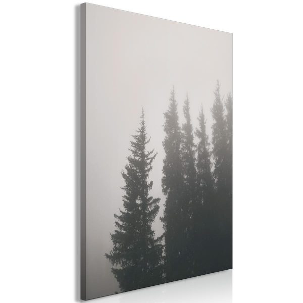 Canvas Print - Smell of Forest Fog (1 Part) Vertical