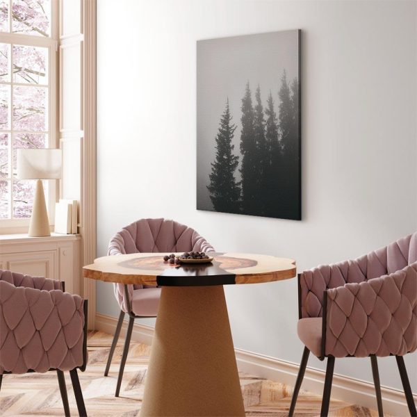 Canvas Print - Smell of Forest Fog (1 Part) Vertical