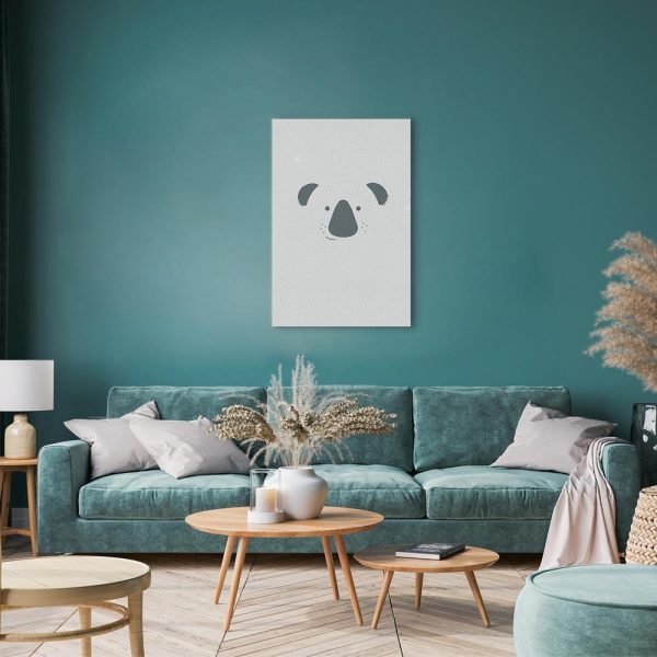 Canvas Print - Smiling Koala (1 Part) Vertical