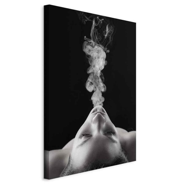 Canvas Print - Smoke Cloud (1 Part) Vertical