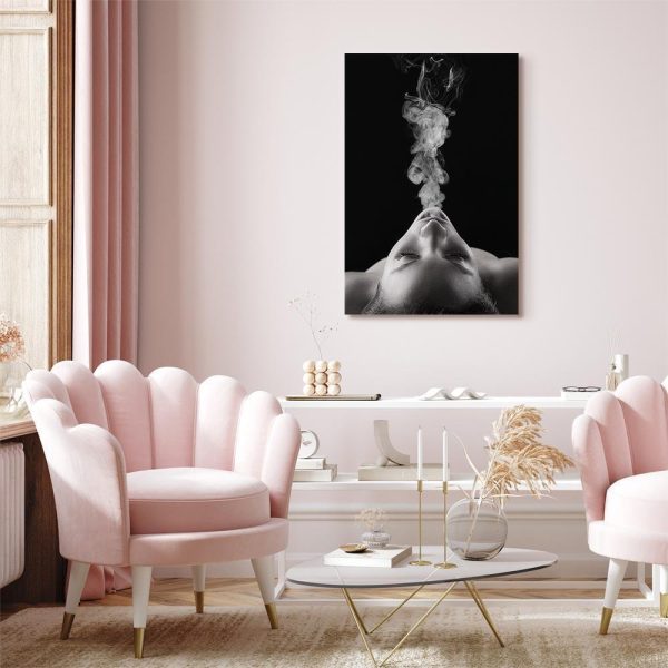 Canvas Print - Smoke Cloud (1 Part) Vertical