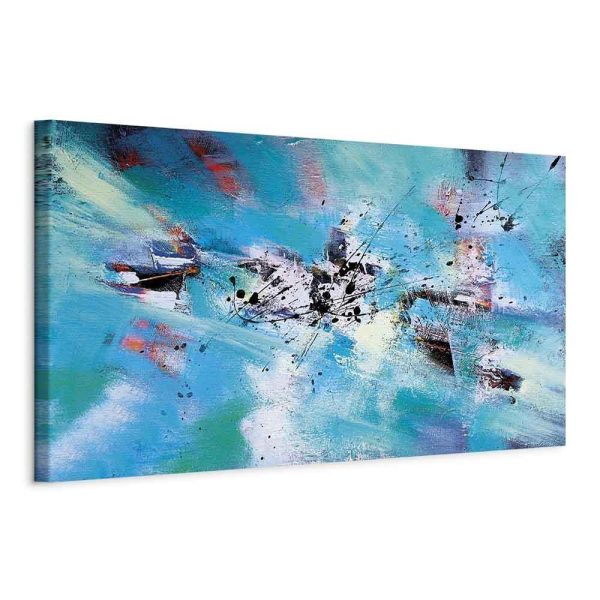 Canvas Print - Snow Fun (1 Part) Narrow