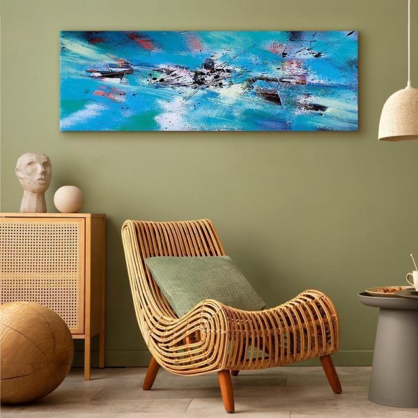 Canvas Print - Snow Fun (1 Part) Narrow