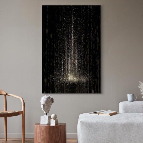Canvas Print - Snowstorm (1 Part) Vertical
