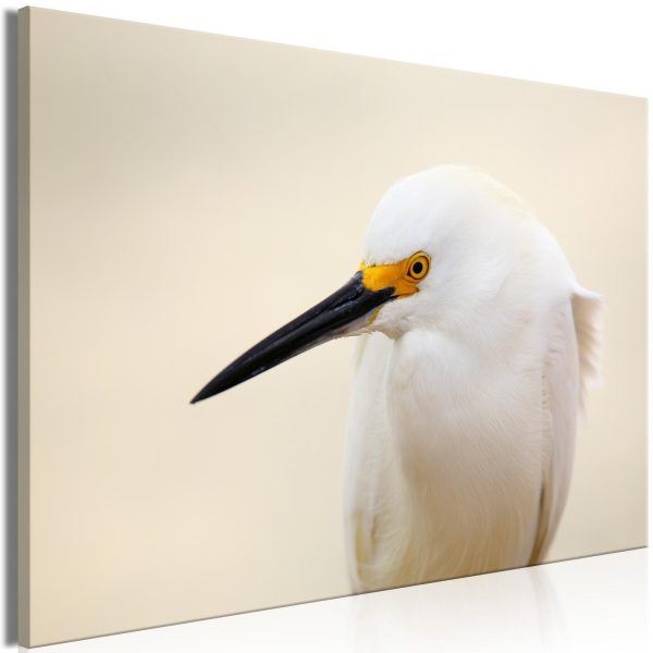 Canvas Print - Snowy Egret (1 Part) Wide