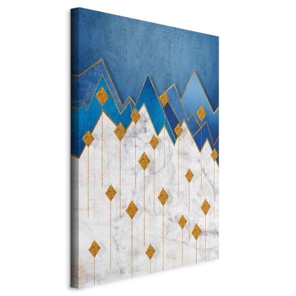 Canvas Print - Snowy Land (1 Part) Vertical