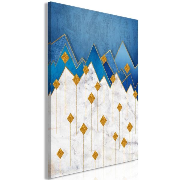 Canvas Print - Snowy Land (1 Part) Vertical