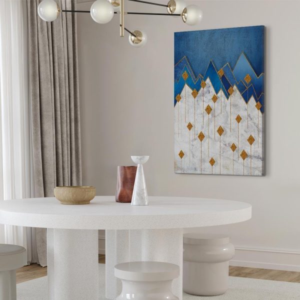 Canvas Print - Snowy Land (1 Part) Vertical