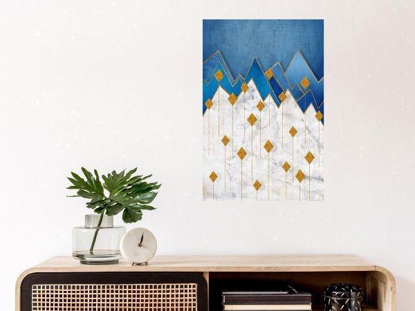 Canvas Print - Snowy Land (1 Part) Vertical