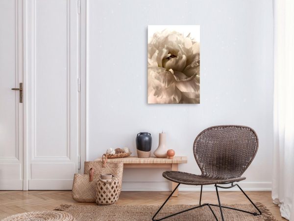 Canvas Print - Soft Petals (1 Part) Vertical - Image 2