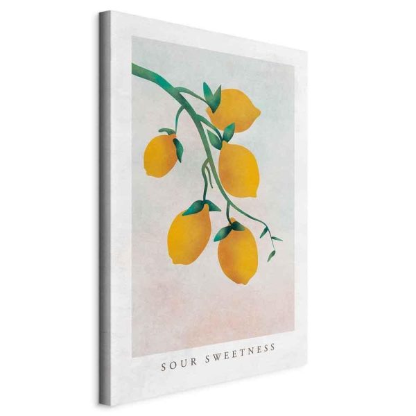 Canvas Print - Sour Sweetness (1 Part) Vertical