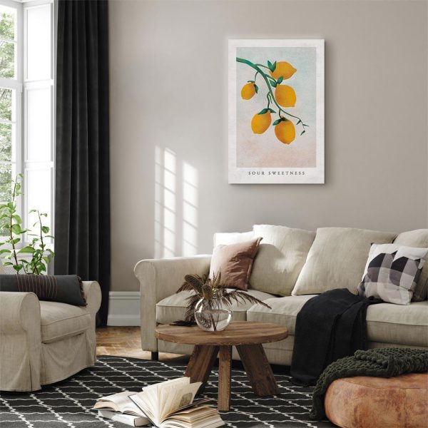 Canvas Print - Sour Sweetness (1 Part) Vertical - Image 3