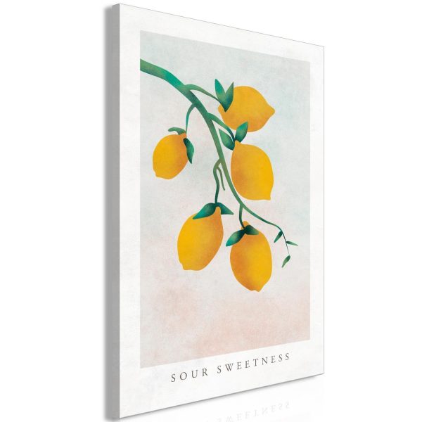 Canvas Print - Sour Sweetness (1 Part) Vertical - Image 2