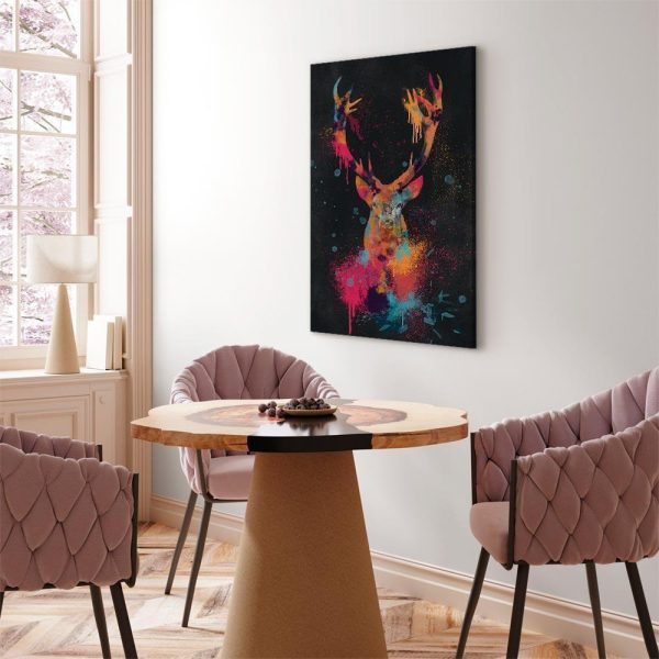 Canvas Print - Spectacular Deer (1 Part) Vertical